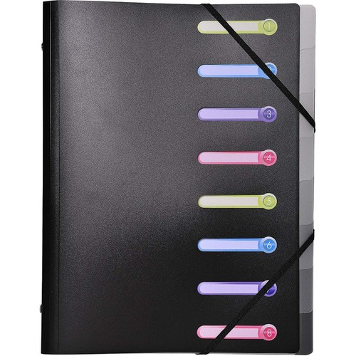 Trieur compartiments noir - trieur, 8