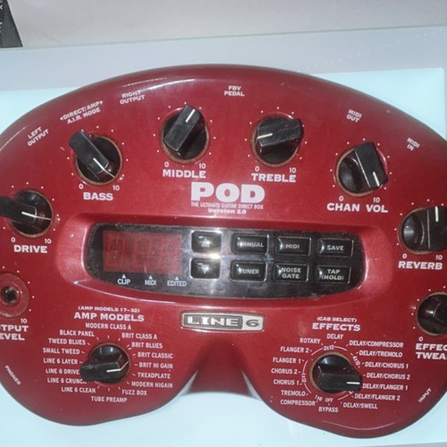 Pod line6 the - line6, guitar
