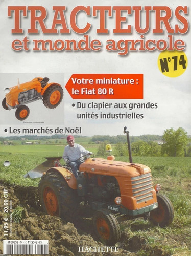 Fascicule tracteurs monde - tracteurs,