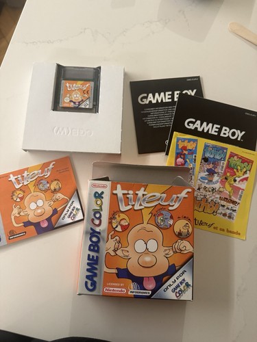 Jeu titeuf nintendo game boy - jeu,