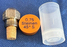 STEINEN GICLEUR Buse brûleur CHAUDIERE fuel fioul mazout 0.75 45°S 2,89 kg/h