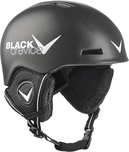 Casque ski black - de, crevice