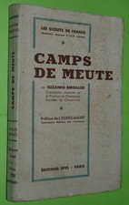 1938 SCOUT SCOUTISME CAMPS DE
