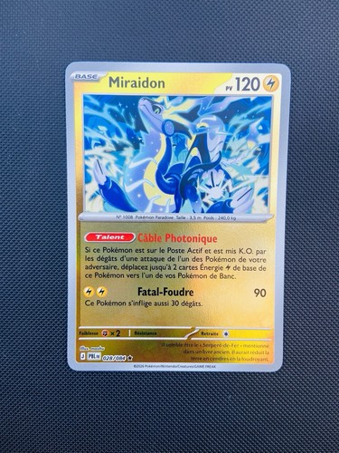 Carte pokemon miraidon 028 - pokemon,