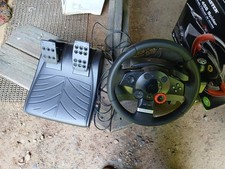 Logitech Driving Force GT (Gran Turismo) Wheel, Shifter, Pedals, PS2. PS3, PC