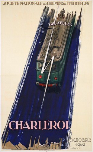 Affiche poster charleroi - ,
