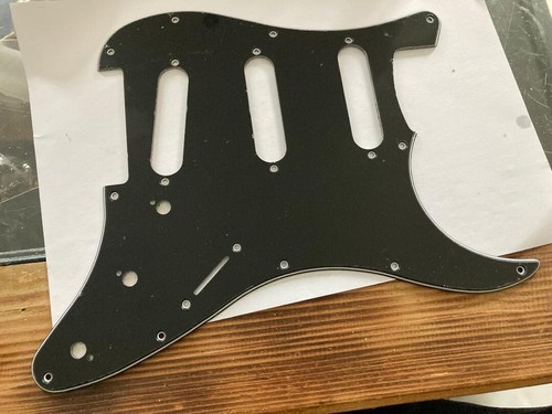 Black pickguard sss for - pickguard,