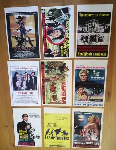 Lot affiches cinema belge - 9,