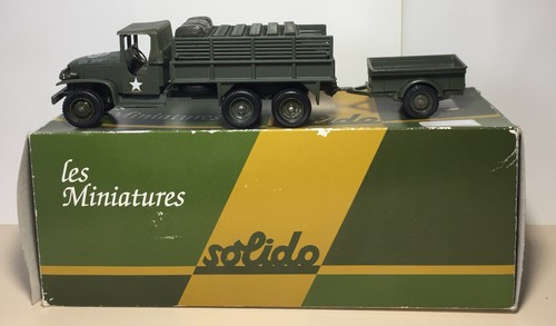 Solido militaire camion - solido, gmc