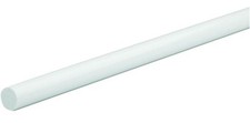 Profil Rond PVC Plein Blanc 1