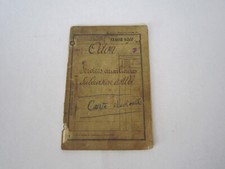 LIVRET MILITAIRE CLASSE 1900