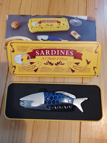 Tire bouchon sommelier poisson - sommelier,