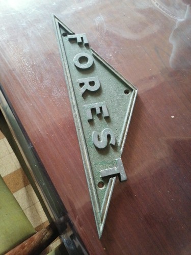 Plaque publicitaire forest - publicitaire,