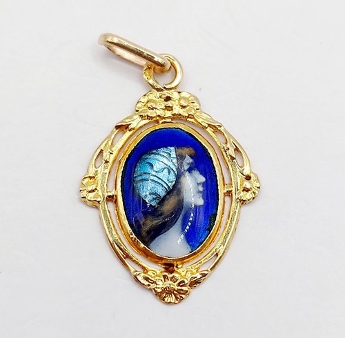 Pendentif art nouveau 18k - nouveau, or