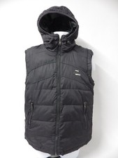 Superdry Premium Black Label Bodywarmer Large With Hood