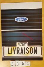 FORD ESCORT LIVRAISON/