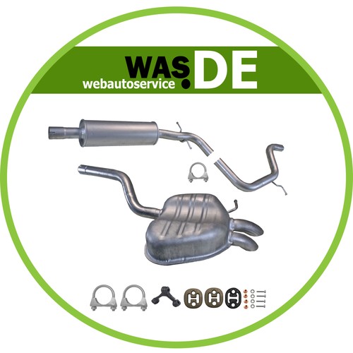 Kit pot échappement vw - kit,