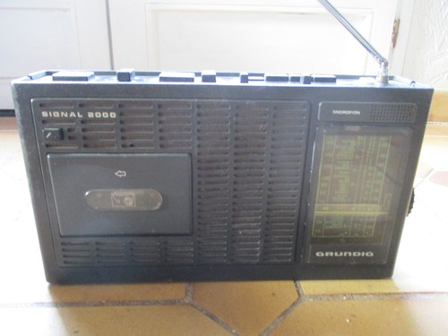 Radio cassette grundig signal - radio,