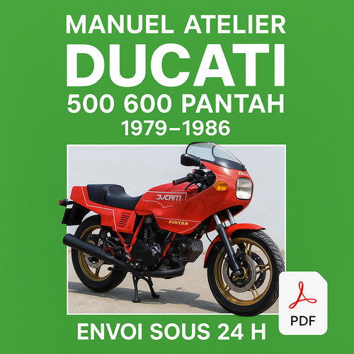 Manuel atelier ducati 500 - ducati,