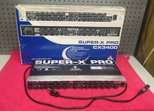 Behringer Super-X Pro CX3400 High-Precision Stereo Crossover W/Limiters