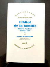 L'IDIOT DE LA FAMILLE GUSTAVE  FLAUBERT 1821 À 1857 - JEAN-PAUL SARTRE - TOME 1