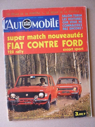 Automobile 307 fiat 128 - l'automobile,