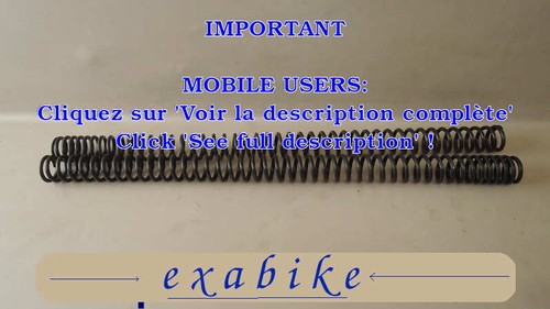 Ressorts fourche pour honda - pour,