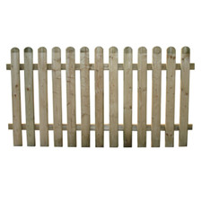 Palissade Clôture Polly en Bois de Pin Imprégné CM 180x100 pour Jardin