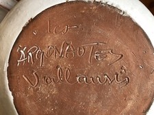Vallauris Les Argonautes Flat with Lid