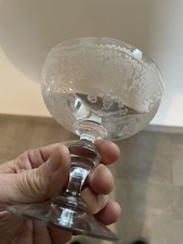 coupe à champagne en verre
