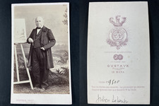 Gustave, Le Mans, Julien Leloup Vintage CDV albumen print CDV, albumin print