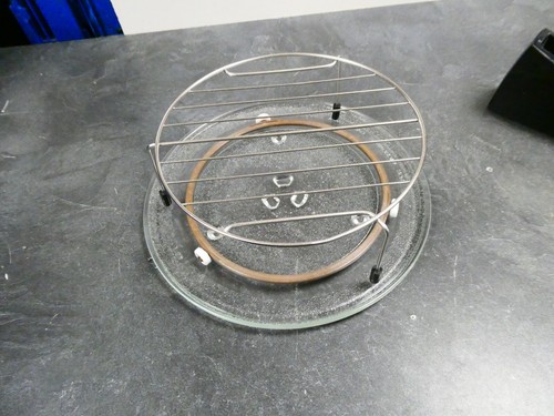 Plateau verre pour - verre, micro