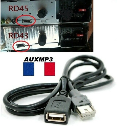 Cable usb peugeot citroen - cable,