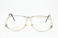 ? Vintage COLANI DESIGN 15-45 Gold Oversized Glasses 1980s Frame?Women