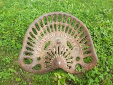 Maginifique Siege de Tracteur Ancien - Adriance Buckeye - Fin 1800/Début 1900