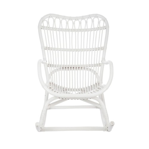 Fauteuil bascule rotin - fauteuil, en