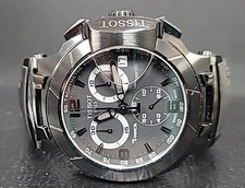Tissot T-Race Cycling T048417A Silver Tone Chronometer Quartz Men's Watch 134