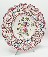 Assiette ajourée Veuve