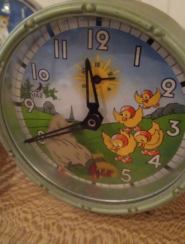 Réveil ancien jaz animé - jaz,