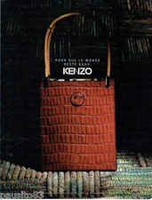 ADVERTISING ADVERTISING 106 1998 L e Handbag by Kenzo *