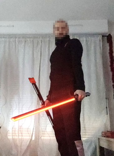 Cyber katana - "cyber, katana"
