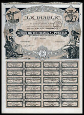 1929 France: "Le Diable" - “The Devil” Fumivores-Aspirateurs-Accelerateurs