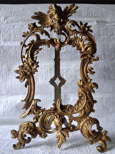 Ancien cadre photos miroir - cadre, ou