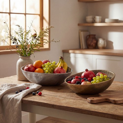 Coupe fruits aluminium - aluminium, bol