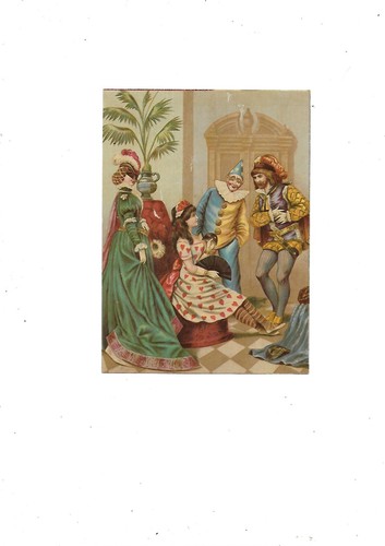 Ancienne chromolithographie - ancienne,