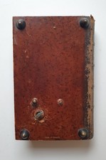 Faux livre relié de 1872