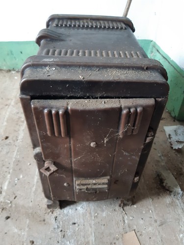 Poêle bois fonte ancien - à, en