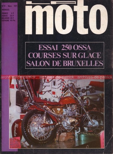 Moto ossa 250 bmw ginger - moto,