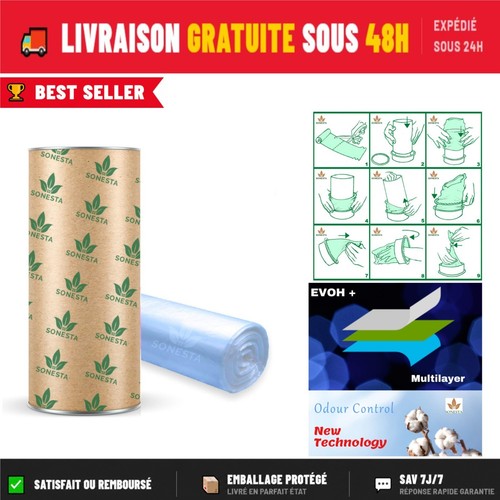 Recharge sac poubelle - , à