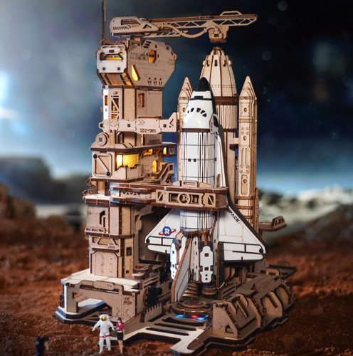 Rokr wooden puzzle space - 3d,